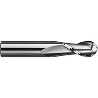 Precision Twist Drill® 1 Inch (in) Cut Length and 1/2 Inch (in) Mill Diameter Ball End Mill (01691998)
