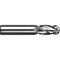 Precision Twist Drill® 25 Millimeter (mm) Cut Length and 11 Millimeter (mm) Mill Diameter Ball End Mill (01692082)