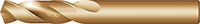 Precision Twist Drill® Z Size and 2 Inch (in) Overall Length Bronze Oxide Coating/Finish Screw Machine Length Drill Bit (01695351)