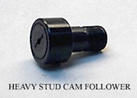 RBC CH Series Slotted Head Crowned Cam Followers