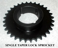Tsubaki (UST) 36 Teeth Bushing Bore Roller Chain Sprocket (00172995)