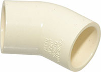 Nibco 3/4 Inch (in) Size 45 Degree Elbow (06440801)