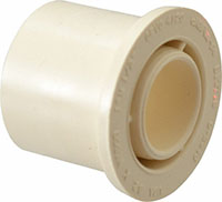 Nibco 1 x 1/2 Inch (in) Size Copper Tube Size (CTS) Bushing (06440840)