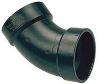 Nibco 1-1/4 Inch (in) Size 45 Degree Elbow (06440902)