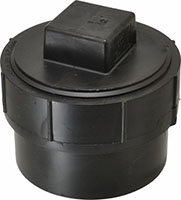 Nibco 4 Inch (in) Size Clean/Out Adapter (06440944)