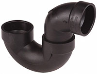 Nibco 1-1/2 Inch (in) Size Drain, Waste and Vent (DWV) P-Trap (06440972)