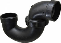 Nibco 2 Inch (in) Size P-Trap with Union Joint (06440980)