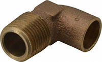Nibco 1/2 Inch (in) Size 90 Degree Elbow (06441486)