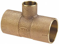 Nibco 1-1/4 x 1/2 x 1 Inch (in) Size Tee (06441531)
