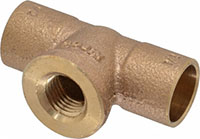 Nibco 1/2 x 1/2 x 1/4 Inch (in) Size Tee (06441547)