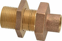 Nibco 1/2 Inch (in) Size Bulkhead Fitting (06441660)