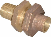 Nibco 1/2 Inch (in) Size Bulkhead Fitting (06441662)