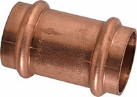 Nibco 1 Inch (in) Size Copper Coupling (06441689)