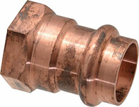 Nibco 3/4 Inch (in) Size Copper Adapter Fitting (06441693)
