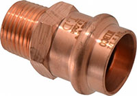 Nibco 3/4 x 1/2 Inch (in) Size Brass Adapter Fitting (06441699)