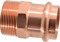 Nibco 1-1/2 Inch (in) Size Brass Adapter Fitting (06441701)