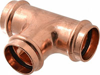 Nibco 1-1/2 Inch (in) Size Copper PC611 Press Tee (06441719)