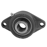 AMI 25 Millimeter (mm) Bore Diameter Flange-Mount Ball Bearing Unit (03770365)