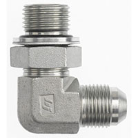 Brennan 3/4 Inch (in) Male Joint Industry Council (JIC) 37 Degree Flare x 3/4 Inch (in) Male British Standard Pipe Parallel 90 Degree Elbow (00287324)