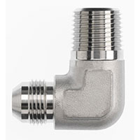 Brennan 2 in Male Pipe Rigid x 2 in Male Joint Industry Council (JIC) 37 Degree Flare End Style 90 Degree Elbow (00312787)