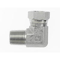 Brennan 1 Inch (in) Female Pipe Swivel x 1 Inch (in) Male Pipe Rigid End Style 90 Degree Elbow (00321419)