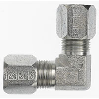 Brennan 3/8 Inch (in) Flareless Bite-Type Compression x 6 Millimeter (mm) Bite-Type Compression End Style 90 Degree Elbow Tubing Fitting (01471265)