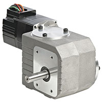 Bodine 4.2 Revolutions Per Minute (RPM) Output Speed Right Angle Brushless Direct Current (DC) Gearmotor (05043973)