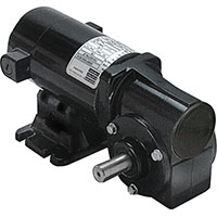 Bodine 500.0 Revolutions Per Minute (RPM) Output Speed Right Angle Brushed Direct Current (DC) Gearmotor (00533089)