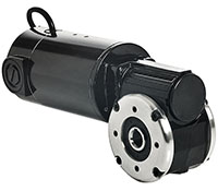 Bodine 173.0 Revolutions Per Minute (RPM) Output Speed Right Angle Brushed Direct Current (DC) Gearmotor (03657898)