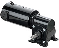 Bodine 62.0 Revolutions Per Minute (RPM) Output Speed Right Angle Brushed Direct Current (DC) Gearmotor (01753978)