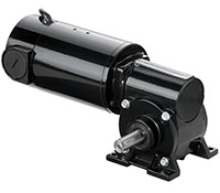 Bodine 43.0 Revolutions Per Minute (RPM) Output Speed Right Angle Brushed Direct Current (DC) Gearmotor (01754005)