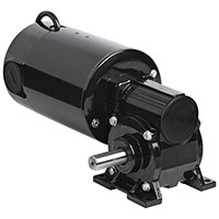 Bodine 360.0 Revolutions Per Minute (RPM) Output Speed Right Angle Brushed Direct Current (DC) Gearmotor (00533099)