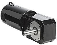 Bodine 8.9 Revolutions Per Minute (RPM) Output Speed Right Angle Brushed Direct Current (DC) Gearmotor (00533211)