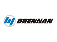 Brennan 1/4 Inch (in) Male Pipe Rigid x 1/4 Inch (in) Male Pipe Rigid End Style Bulkhead Straight Adapter