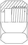 Brennan 3/16 Inch (in) Female Joint Industry Council (JIC) 37 Degree Flare End Style Cap (00317524)