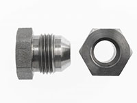 Brennan 1/4 Inch (in) Joint Industry Council (JIC) 37 Degree Flare End Style Plug with Nut (02145115)