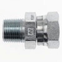 Brennan 3/8 Inch (in) Female Pipe Swivel x 3/8 Inch (in) Male Pipe Rigid End Style Straight Adapter (02750109)