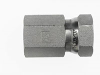 Brennan 1/4 Inch (in) Female Pipe Rigid End Style x 3/8 Inch (in) Female Pipe Swivel Steel End Style Straight Adapter (00316023)
