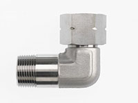 Brennan 1/8 Inch (in) Female Pipe Swivel x 1/8 Inch (in) Male Pipe Rigid End Style 90 Degree Elbow (02473900)