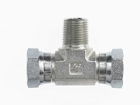 Brennan 3/8 x 3/8 Inch (in) Female Pipe Swivel x 3/8 Inch (in) Male Pipe Rigid End Style Tee (00322134)
