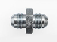 Brennan 3/8 Inch (in) Male Joint Industry Council (JIC) 37 Degree Flare End Style x 3/8 Inch (in) Male Joint Industry Council (JIC) 37 Degree Flare Steel End Style Straight Adapter (00312318)