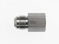 Brennan 3/4 Inch (in) Female Pipe Rigid End Style x 7/8 Inch (in) Male Joint Industry Council (JIC) 37 Degree Flare Steel End Style Straight Adapter (00312099)