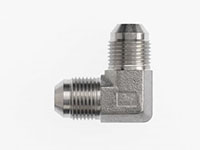 Brennan 3/8 Inch (in) Male Joint Industry Council (JIC) 37 Degree Flare x 1/4 Inch (in) Male Joint Industry Council (JIC) 37 Degree Flare End Style 90 Degree Elbow (02157772)