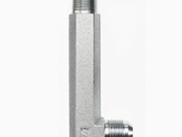 Brennan 1-1/4 Inch (in) Male Joint Industry Council (JIC) 37 Degree Flare x 1-1/4 Inch (in) Male Pipe Rigid End Style Extra Extra Long 90 Degree Elbow (02144065)