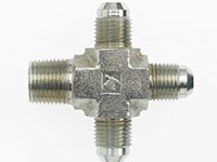 Brennan 3/8 x 3/8 x 3/8 x 3/8 Inch (in) Male Joint Industry Council (JIC) 37 Degree Flare End Style Cross (02481880)