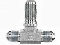 Brennan 3/4 x 3/4 x 3/4 Inch (in) Male Joint Industry Council (JIC) 37 Degree Flare End Style Bulkhead Tee (01369460)