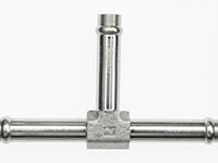 Brennan 3/8 x 3/8 Inch (in) Barb x 3/8 Inch (in) Hose Barb End Style Tee (03518474)