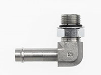 Brennan 2 in Barb x 1-1/2 Inch (in) Male Adjustable O-Ring Boss End Style 90 Degree Elbow (03518163)