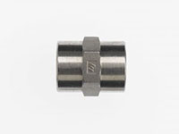 Brennan 1/8 Inch (in) Female Pipe Rigid x 1/8 Inch (in) Female Pipe Rigid End Style Straight Adapter (03950276)