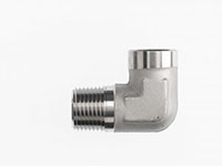 Brennan 1/4 Inch (in) Female Pipe Rigid x 1/8 Inch (in) Male Pipe Rigid End Style 90 Degree Elbow (02567377)